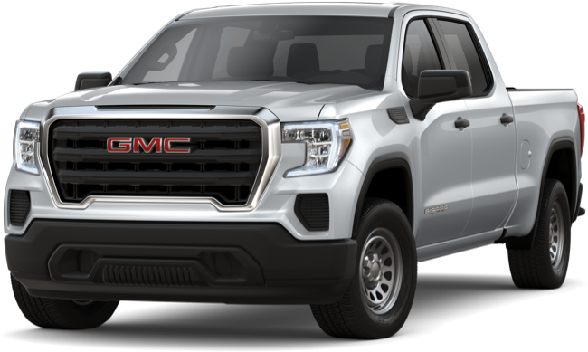 G M C Pickup Truck White Exterior PNG Image