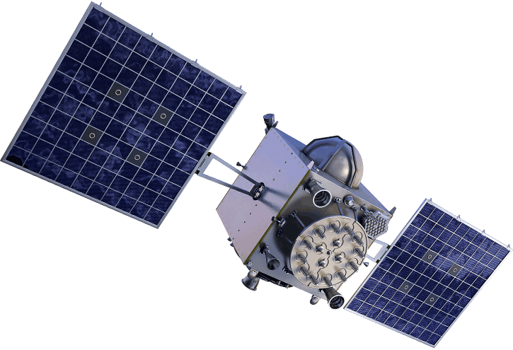 G P S Satellitein Space PNG Image