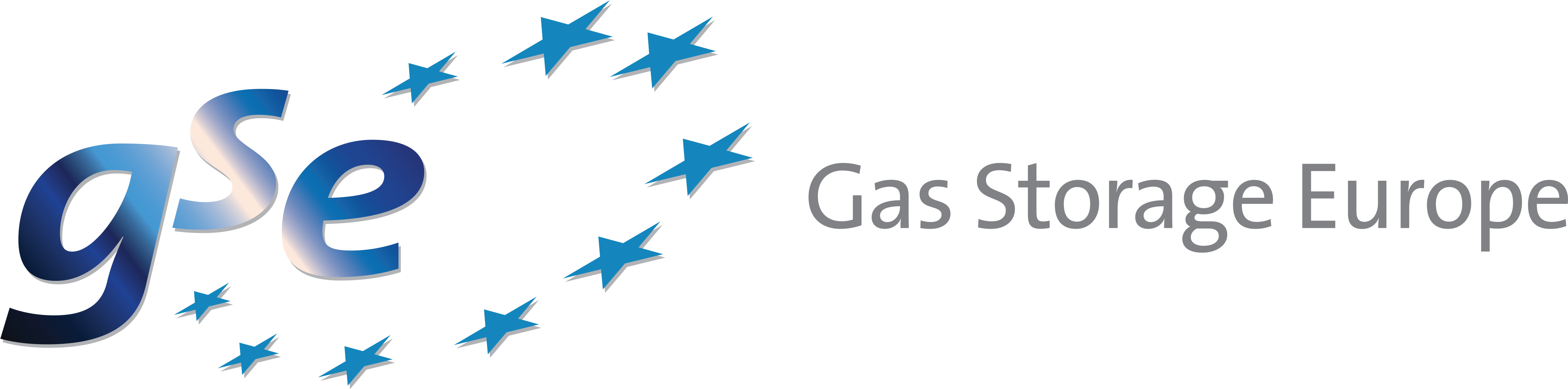 G S E Logowith Blue Stars PNG Image