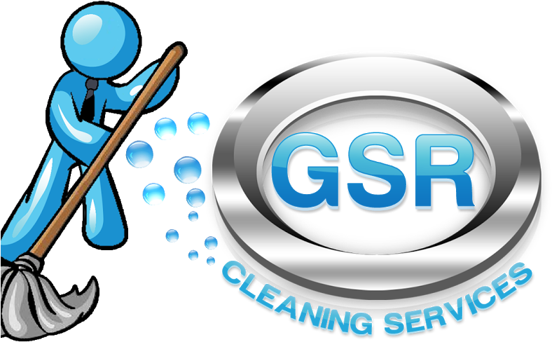 G S R Cleaning Services Logo PNG Image