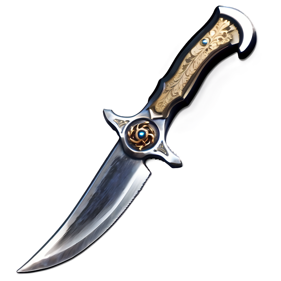 Gacha Style Dagger Knife Png 06272024 PNG Image