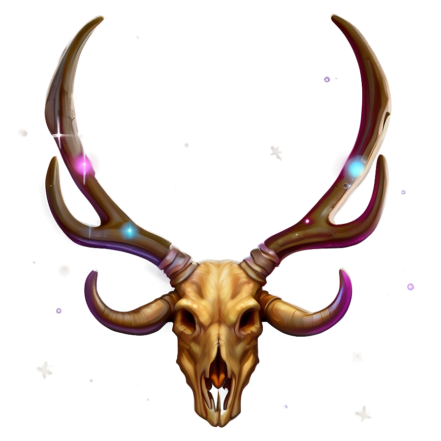 Galactic Antler Illustration Png 82 PNG Image