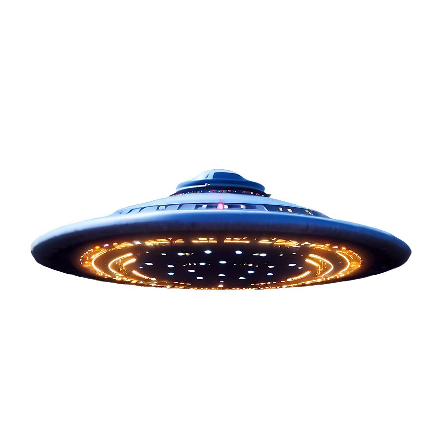 Galactic Federation Flying Saucer Png Byp PNG Image