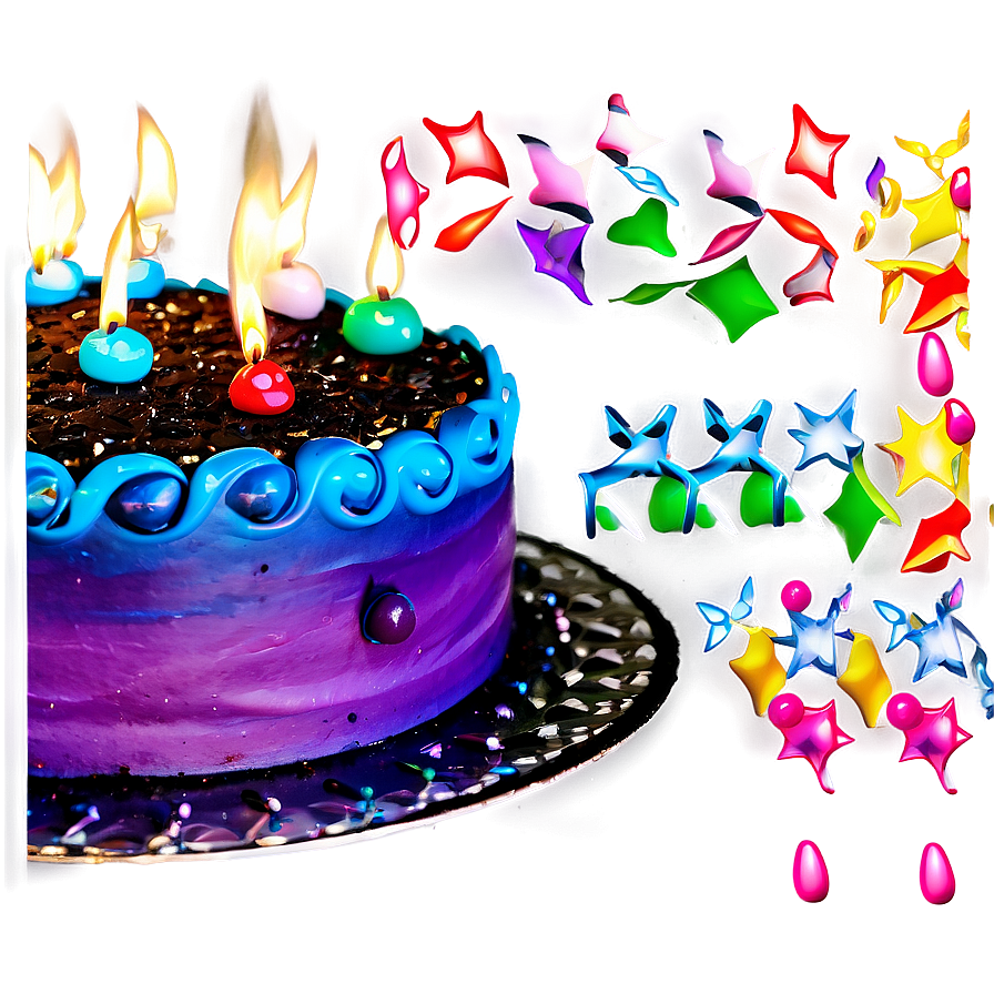 Galaxy Cake Png Lra24 PNG Image