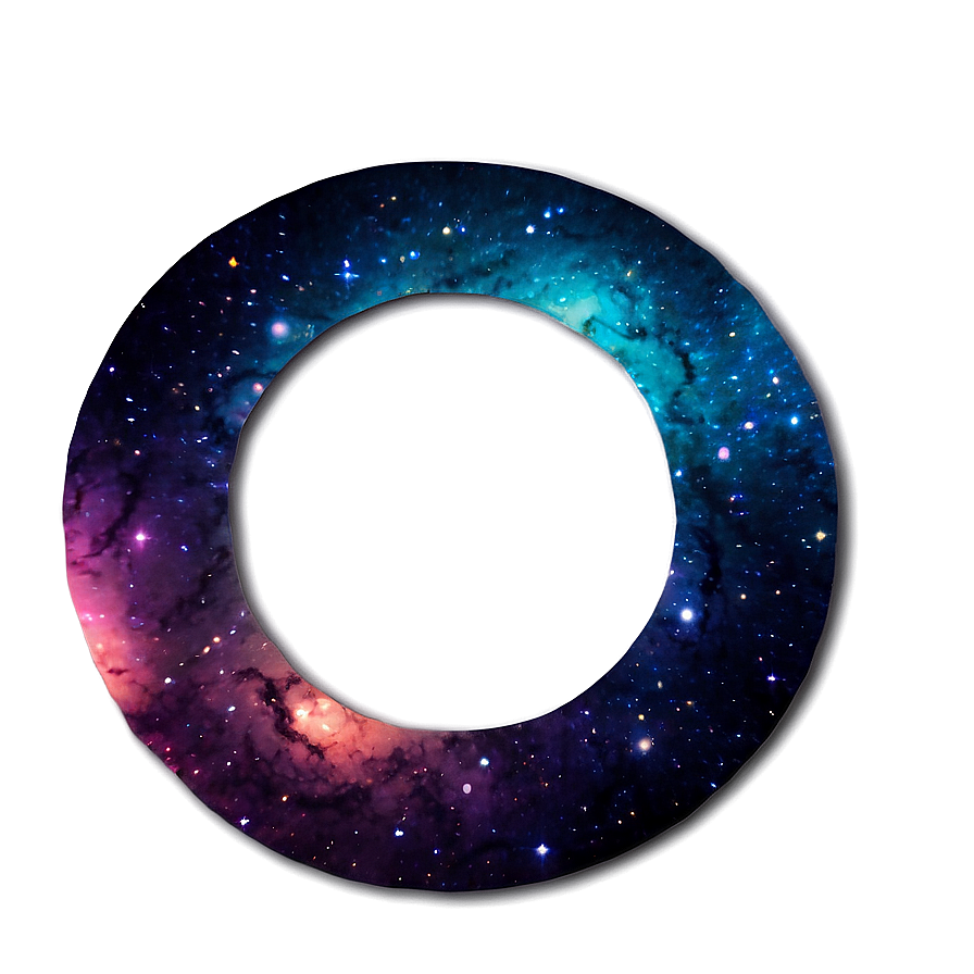 Galaxy Circle Frame Png Yrs11 PNG Image