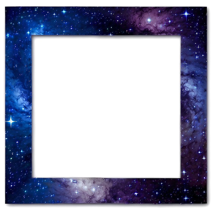 Galaxy Frame Png 16 PNG Image