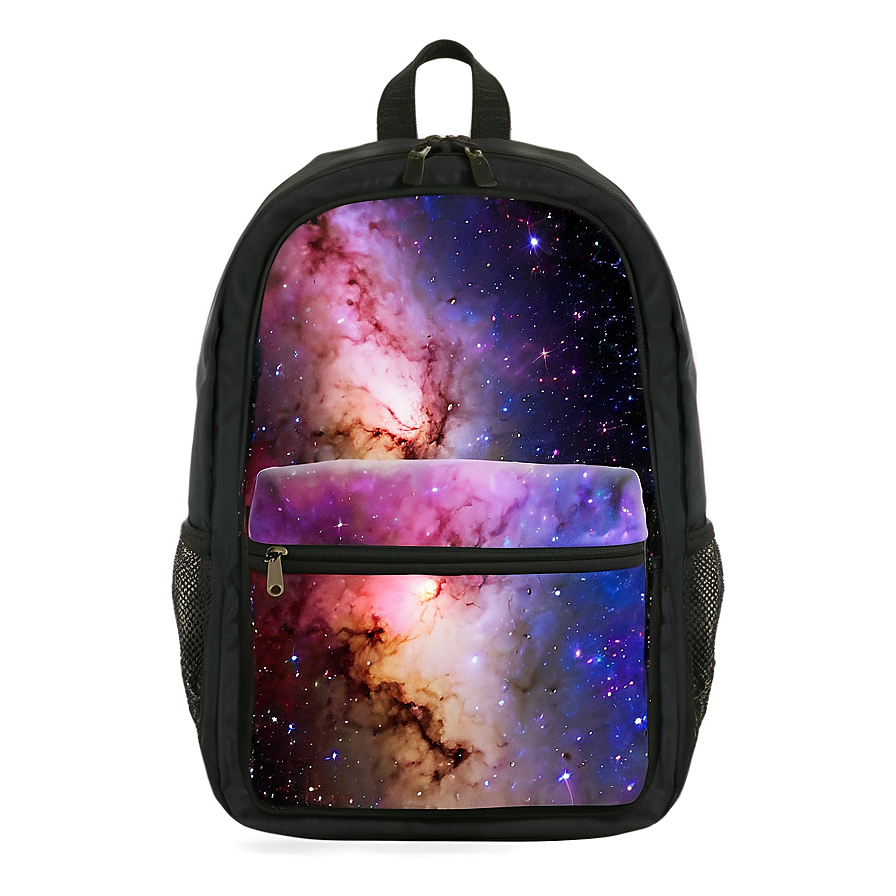 Galaxy Print Book Bag Space Png Hfj PNG Image