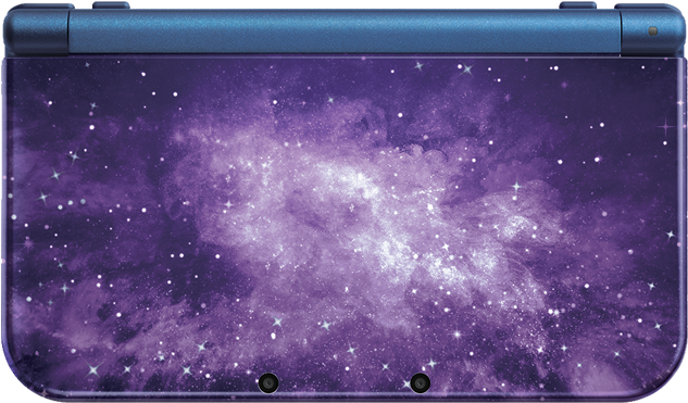 Galaxy Themed Game Console PNG Image