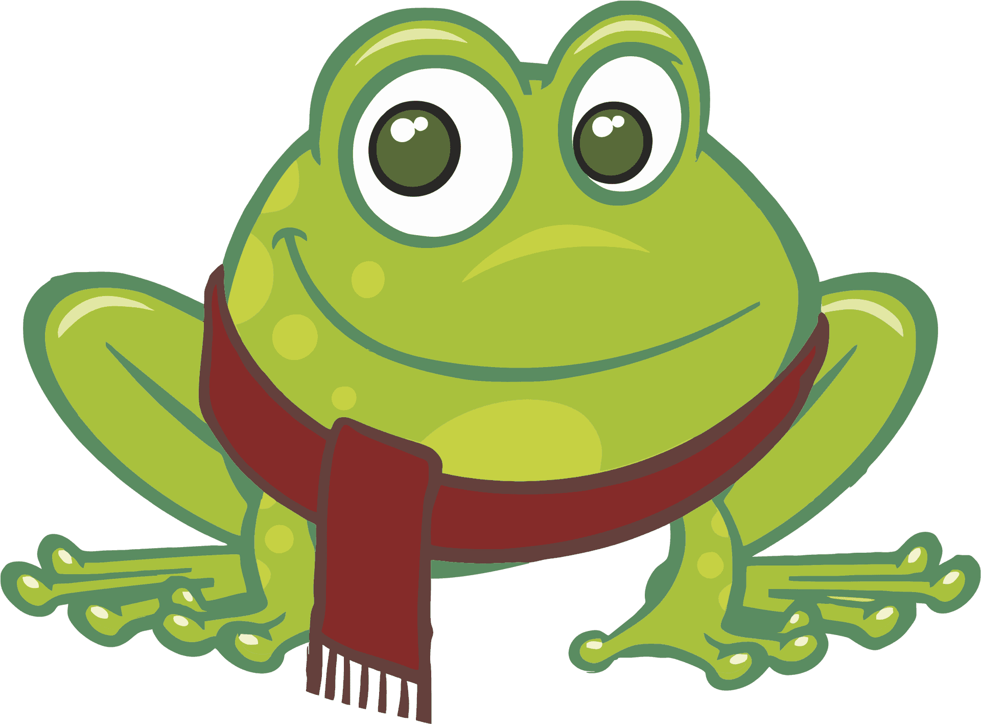 Galinha Pintadinha Frog Character PNG Image