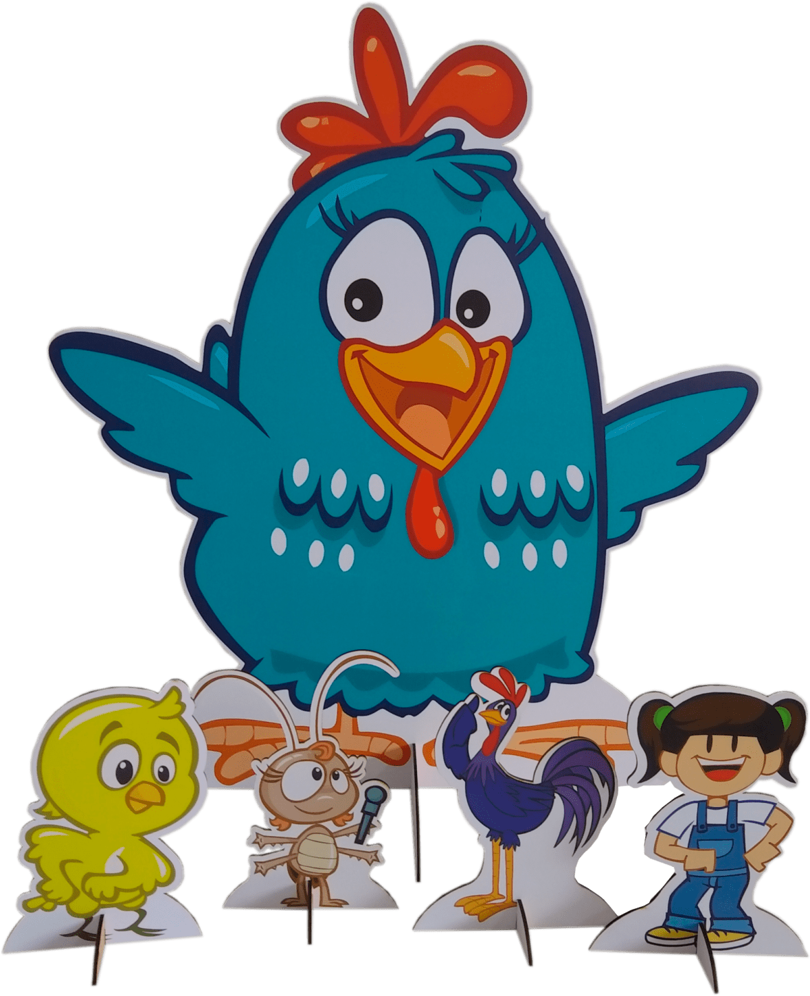 Galinha Pintadinhaand Friends PNG Image