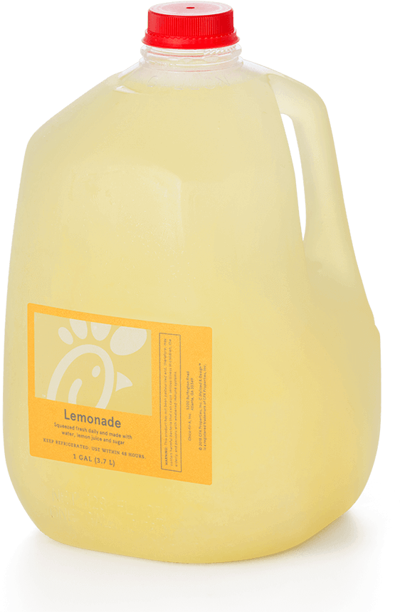 Gallonof Lemonade Container PNG Image