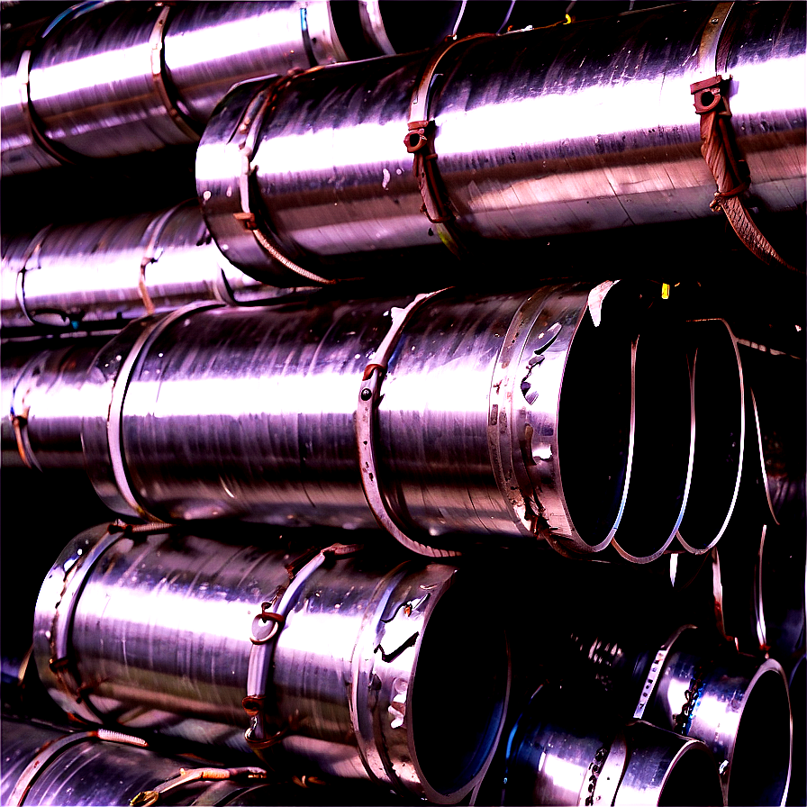 Galvanized Metal Pipe Png 05252024 PNG Image