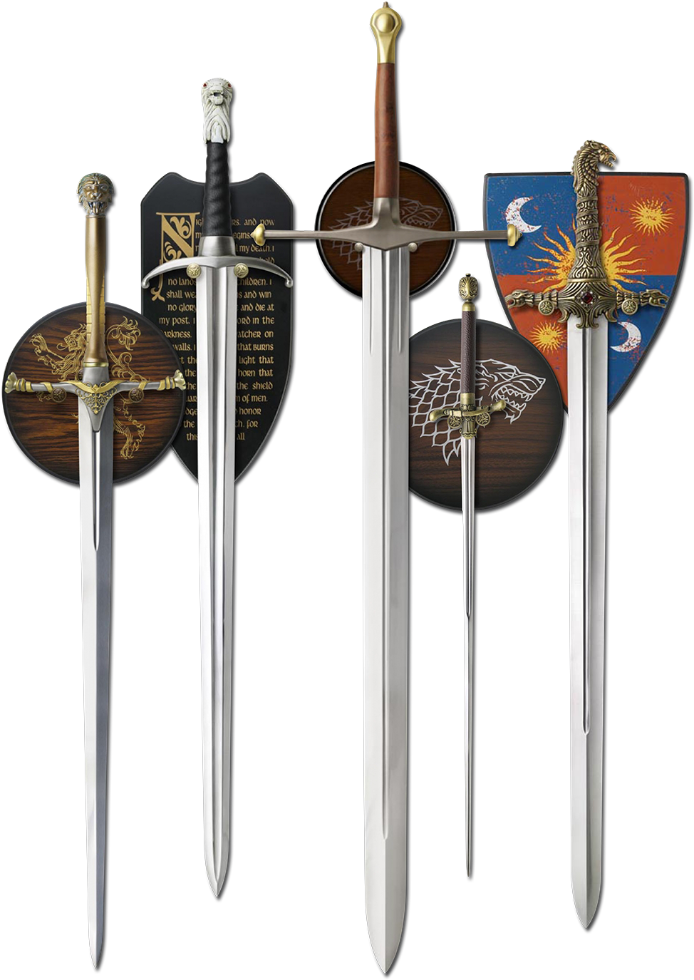 Gameof Thrones Swordsand Shields PNG Image