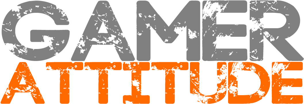 Gamer Attitude Text Logo PNG Image