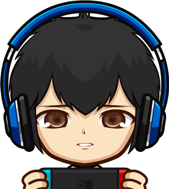 Gamer Avatarwith Headphones PNG Image