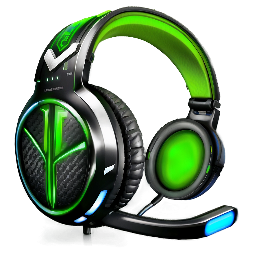 Gamer Headphones B PNG Image