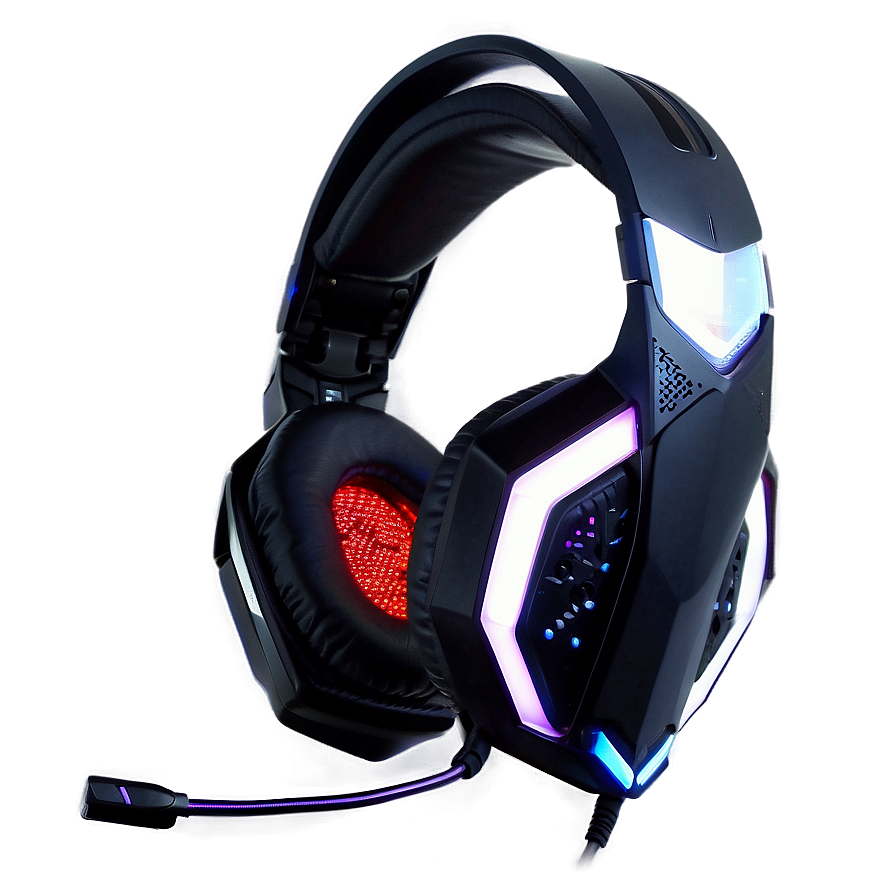 Gaming Headphones With Led Lights Png 06122024 PNG Image