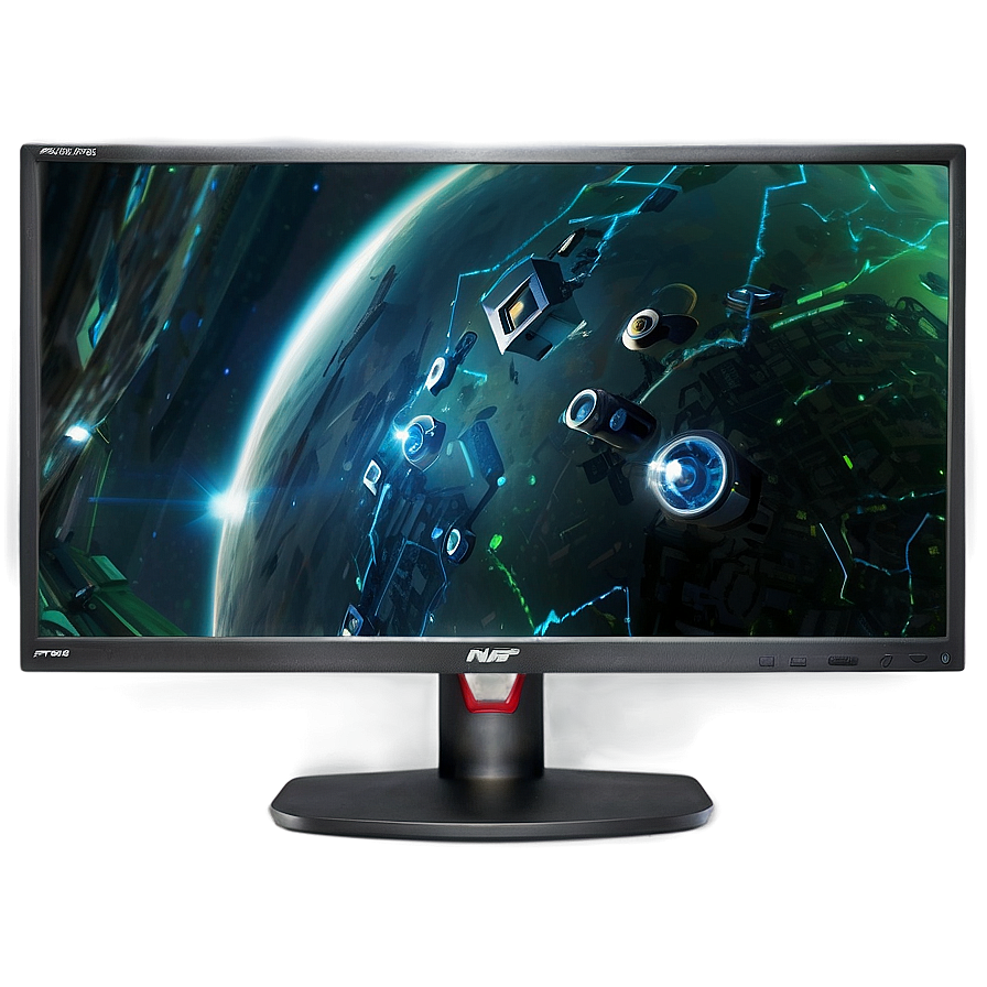 Gaming Monitor For Consoles Png Hhg PNG Image