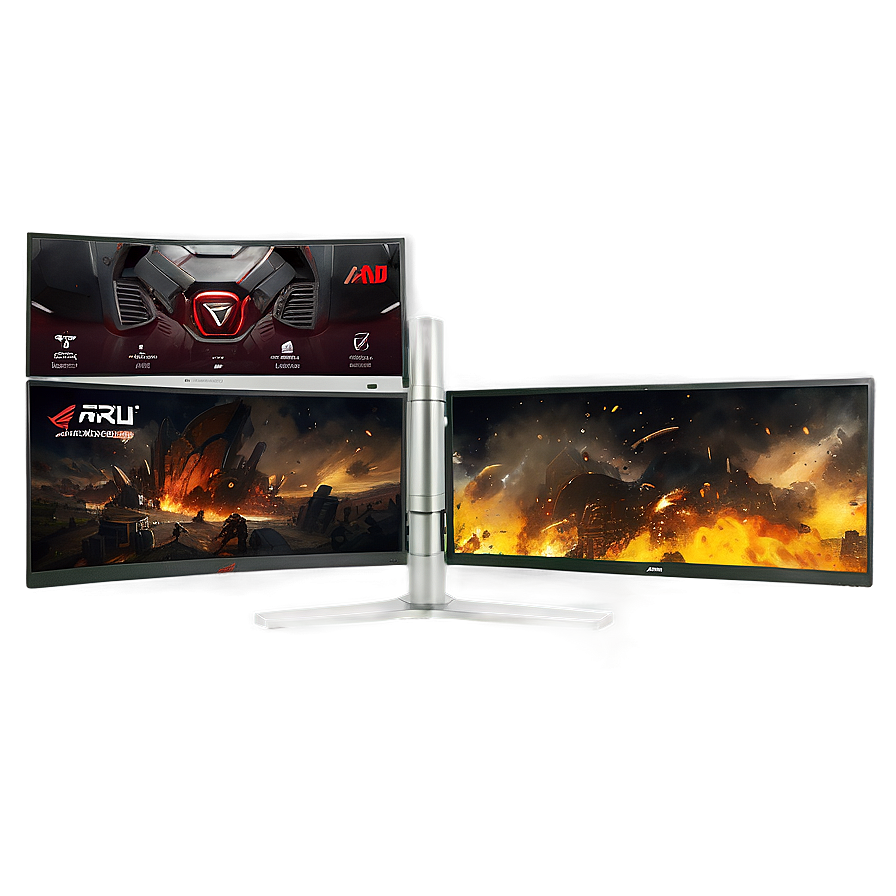 Gaming Monitor With Amd Freesync Png Enb16 PNG Image