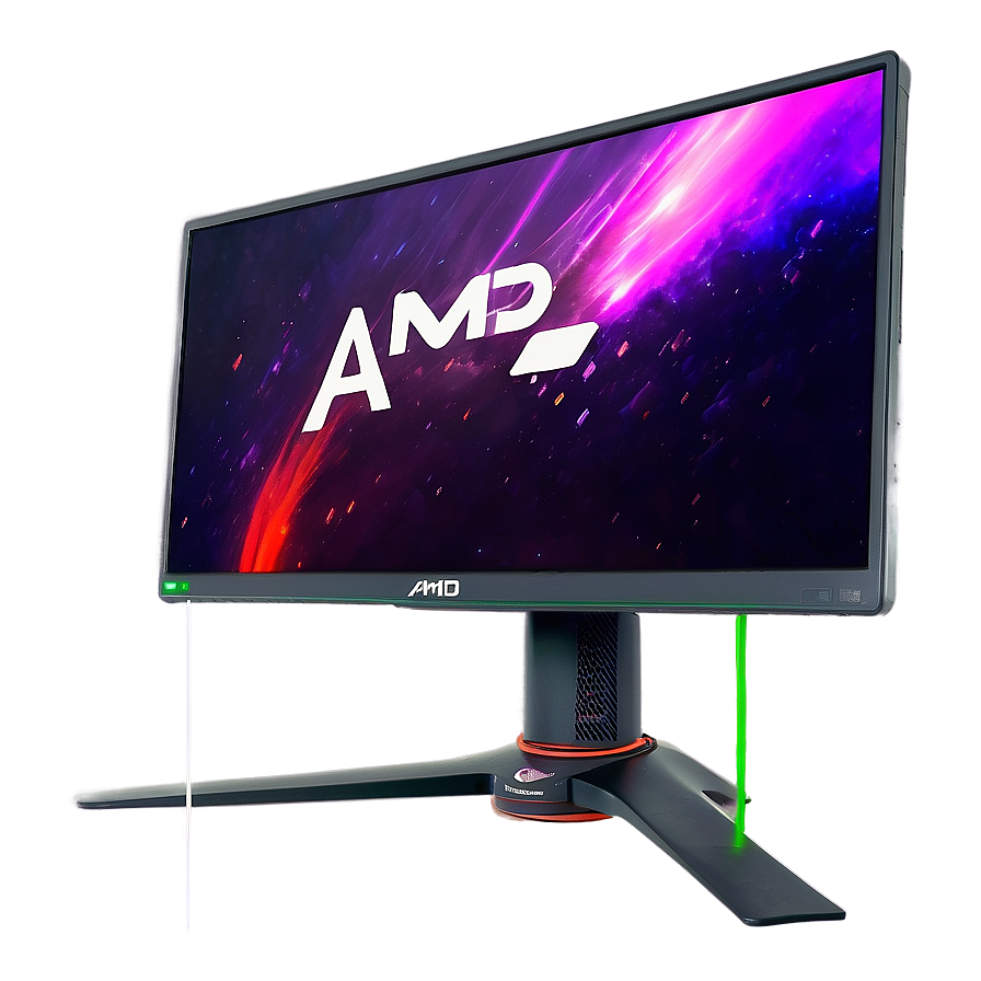 Gaming Monitor With Amd Freesync Png Nej27 PNG Image