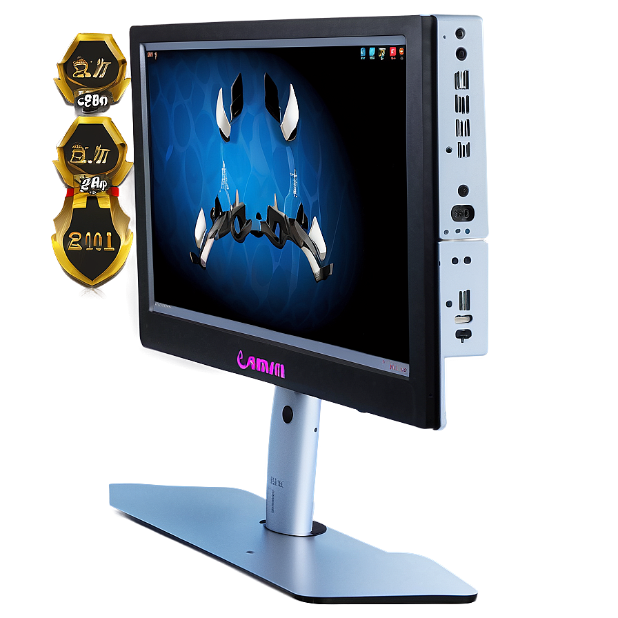 Gaming Monitor With Webcam Png Yya PNG Image