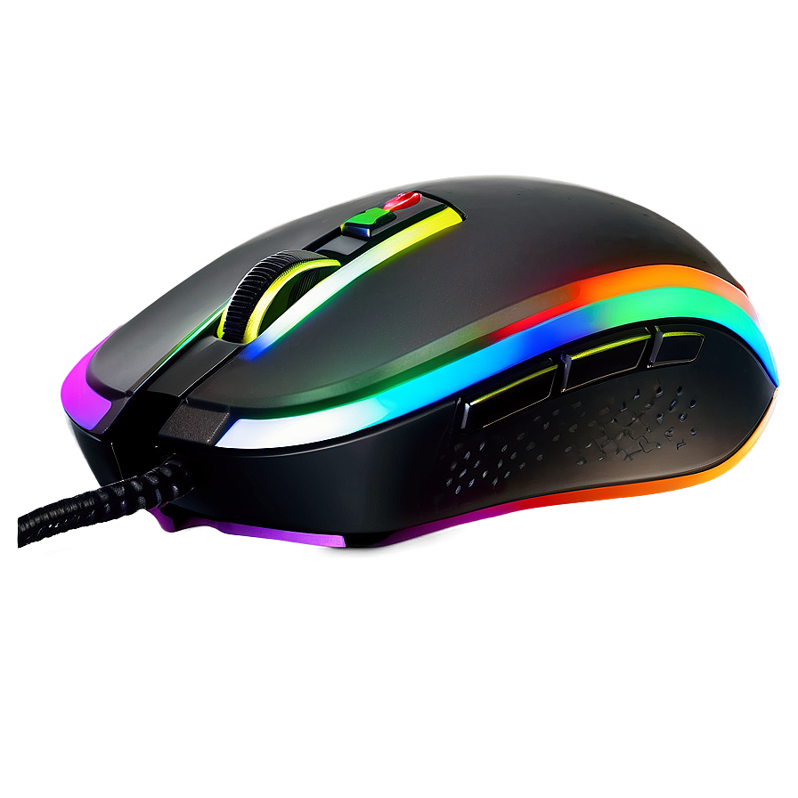 Gaming Mouse With Rgb Lighting Png 06122024 PNG Image