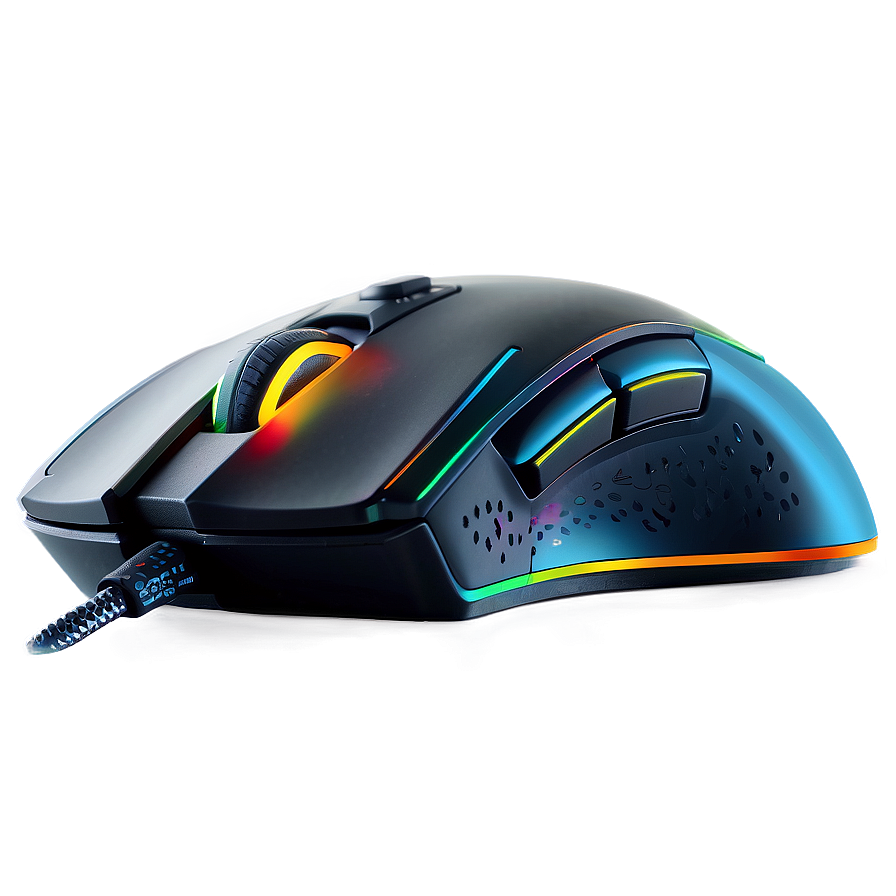 Gaming Mouse With Rgb Lighting Png Wim PNG Image