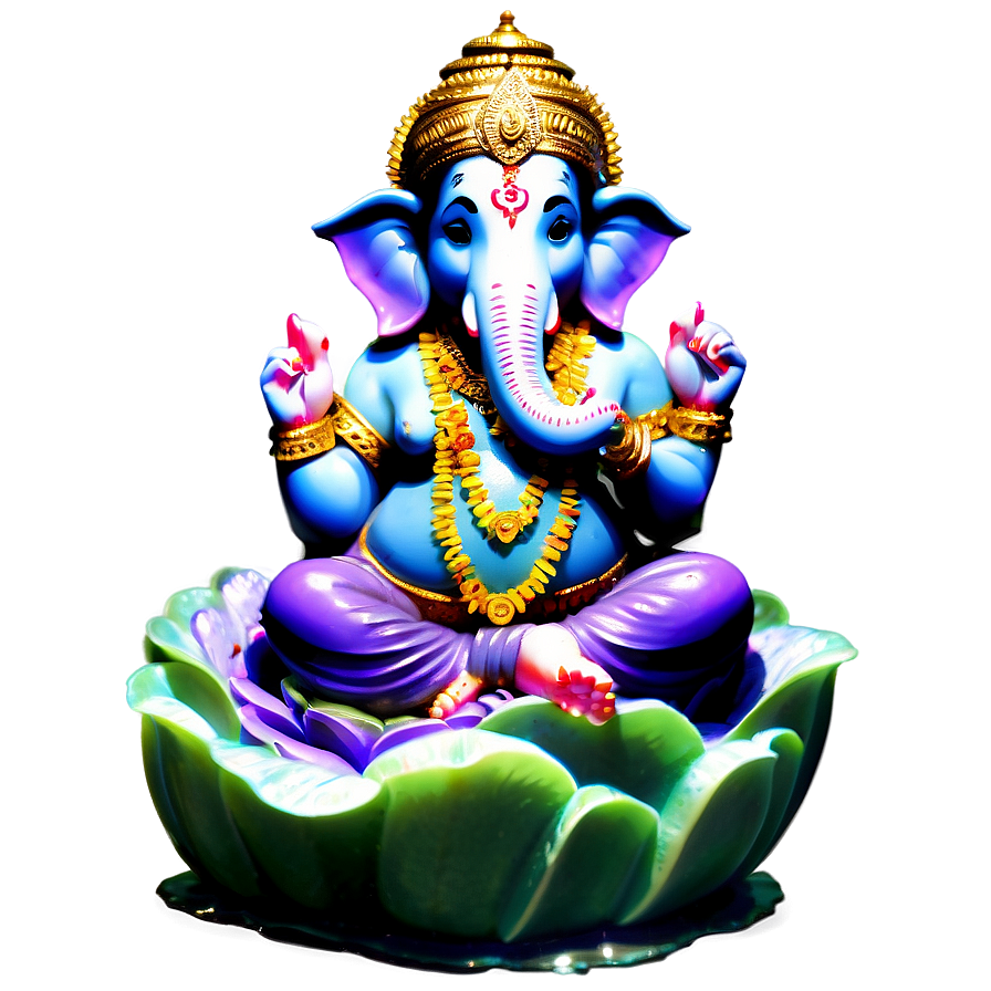 Ganesh Idol Immersion Png Ovp8 PNG Image