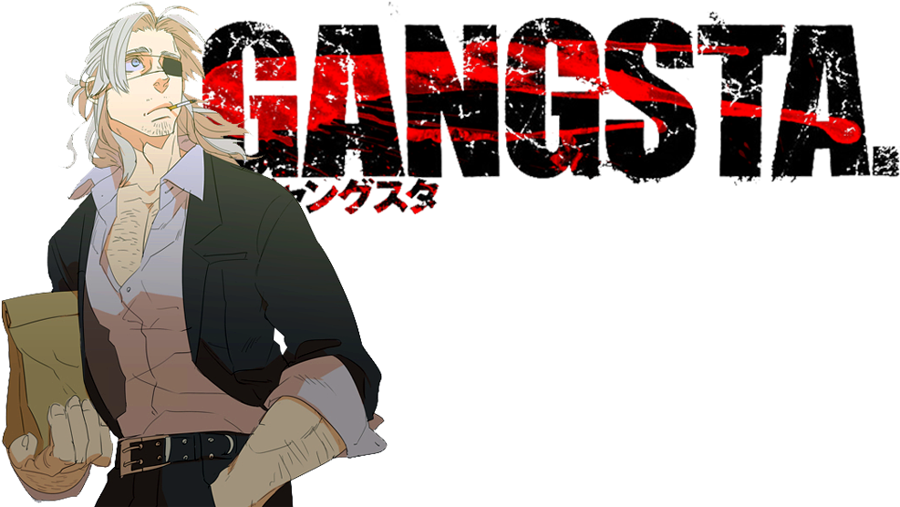 Gangsta Anime Character Nicolas Brown PNG Image