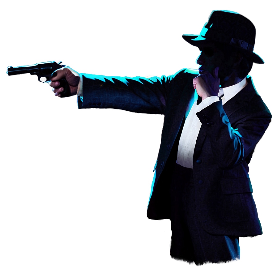 Gangster In Shadow Png Xgw85 PNG Image