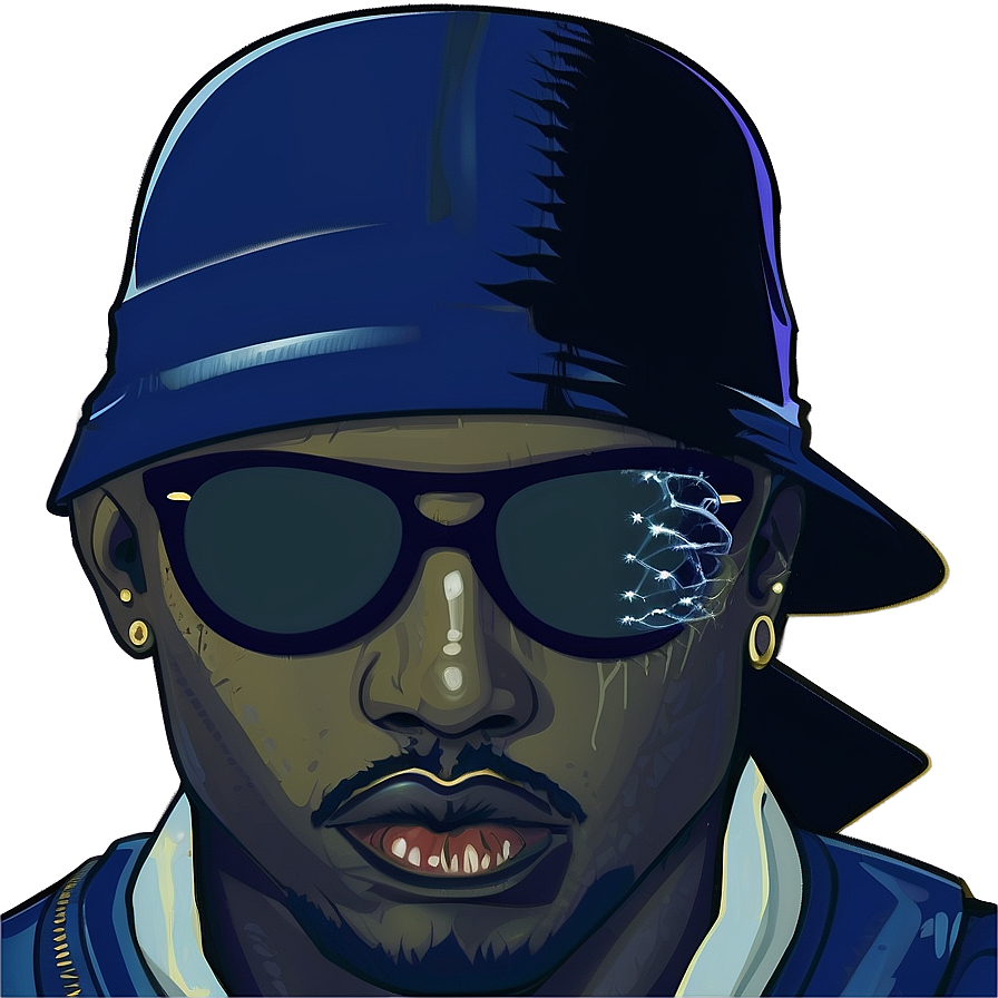 Gangster Thug Clipart Png Som PNG Image