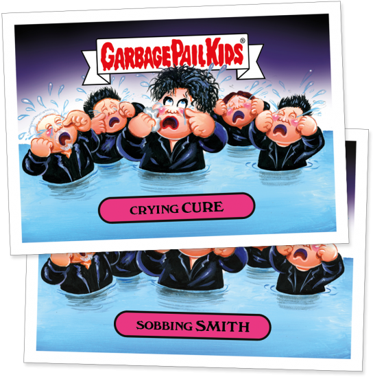 Garbage Pail Kids Crying Cure Sobbing Smith PNG Image