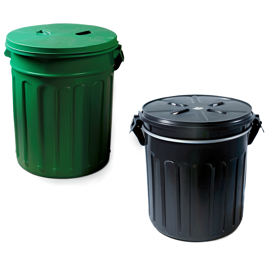 Garbage Sorting Bins Png 05242024 PNG Image