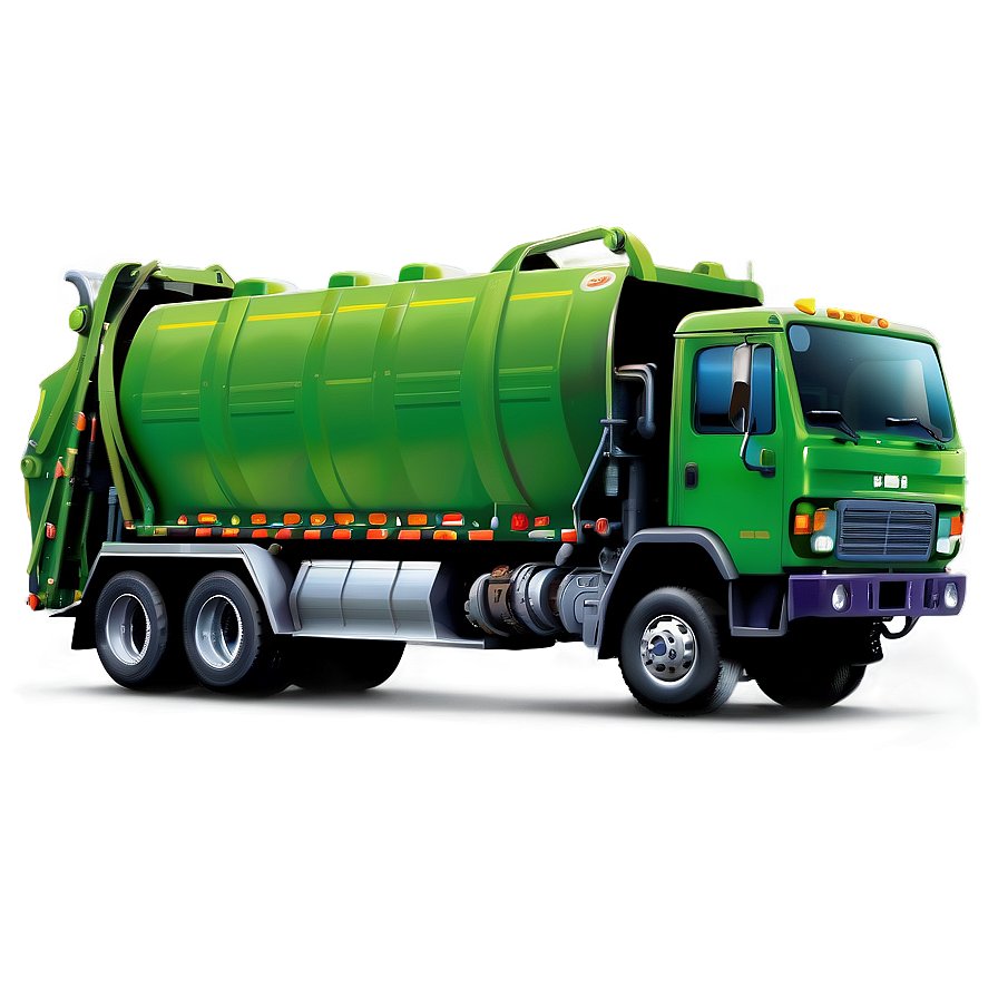 Garbage Truck Art Png 97 PNG Image