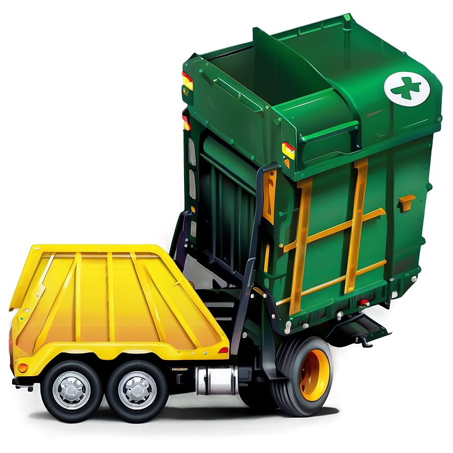 Garbage Truck Icon Png Omx PNG Image