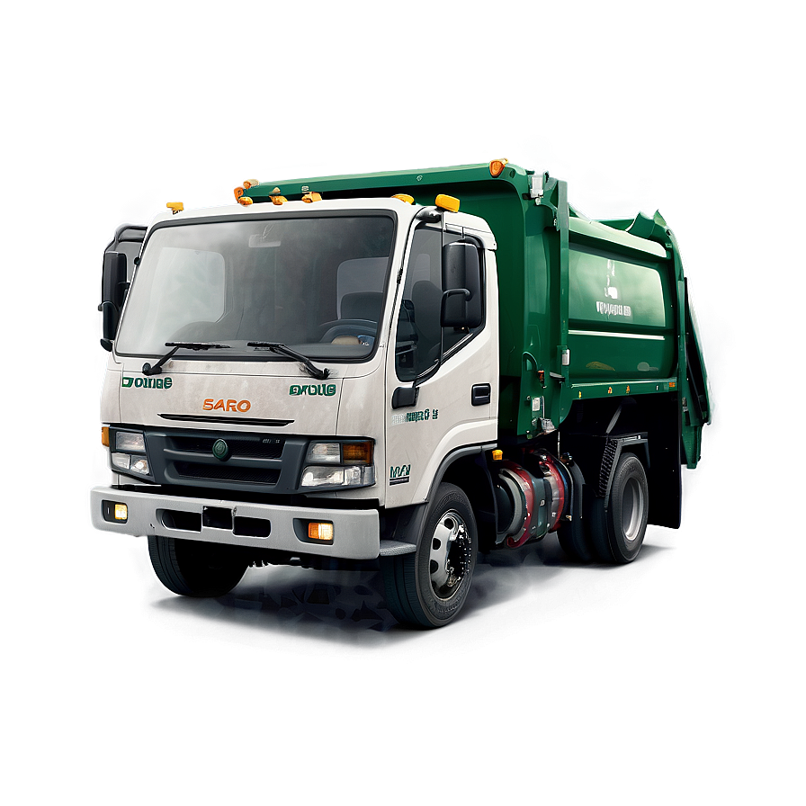 Garbage Truck In Rain Png 06202024 PNG Image