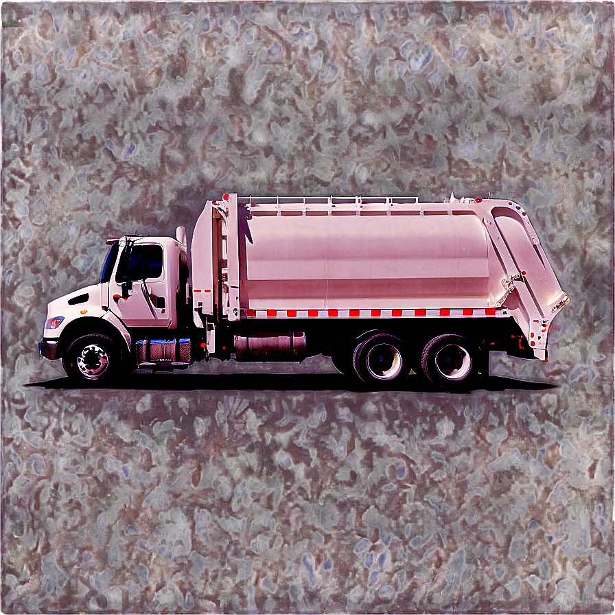 Garbage Truck On Road Png 06202024 PNG Image