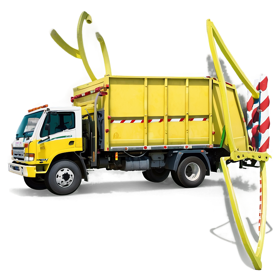 Garbage Truck Unloading Png Ehb PNG Image