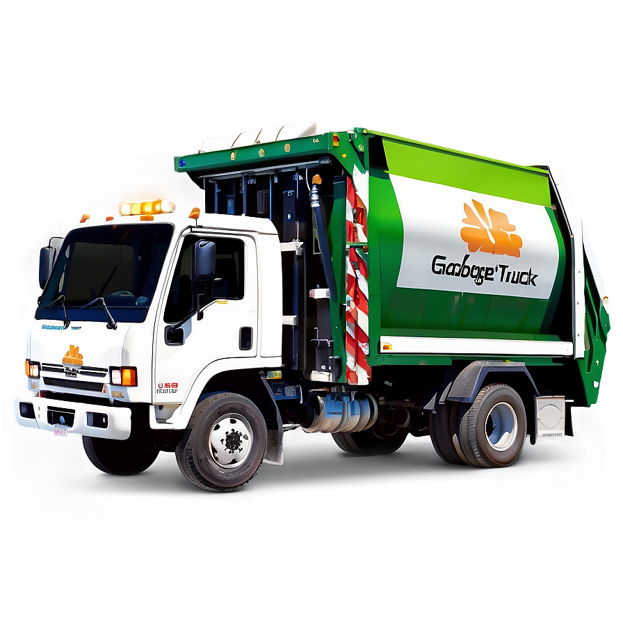 Garbage Truck With Logo Png Mli44 PNG Image