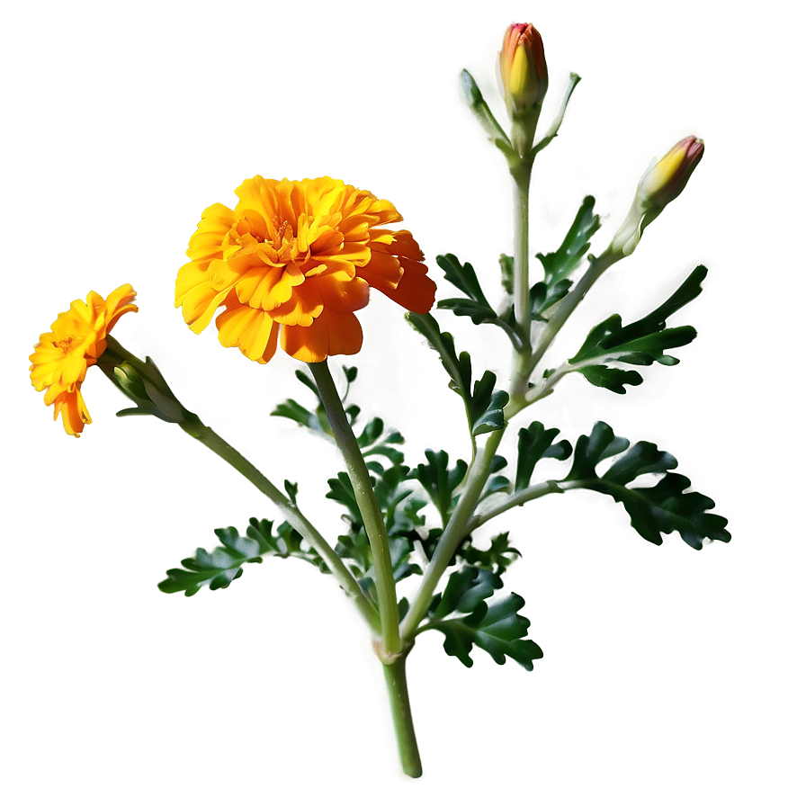 Garden Marigold Png Rmd89 PNG Image