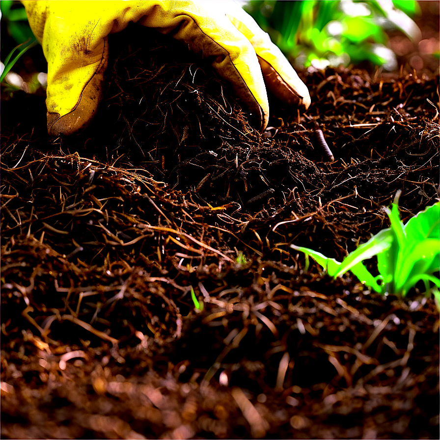 Garden Mulching Techniques Png 85 PNG Image