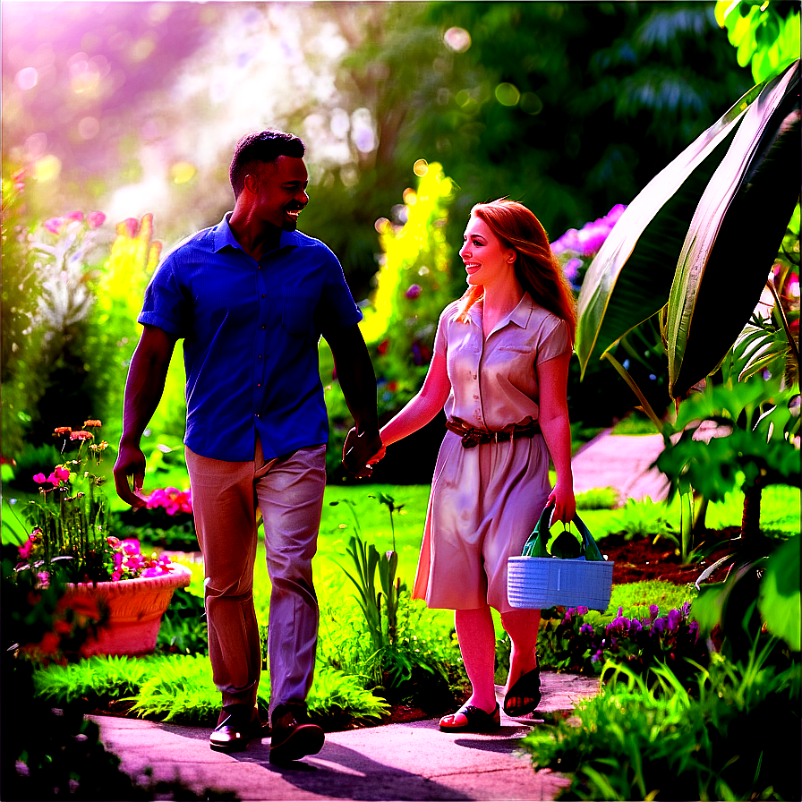 Garden Walk Png Lur PNG Image