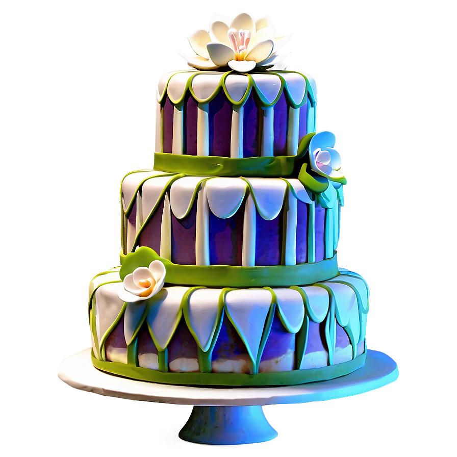 Garden Wedding Cake Png Yrc1 PNG Image