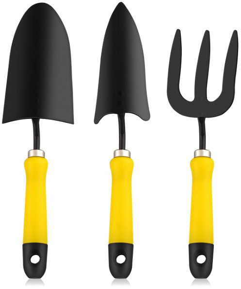 Gardening Hand Tools Set PNG Image