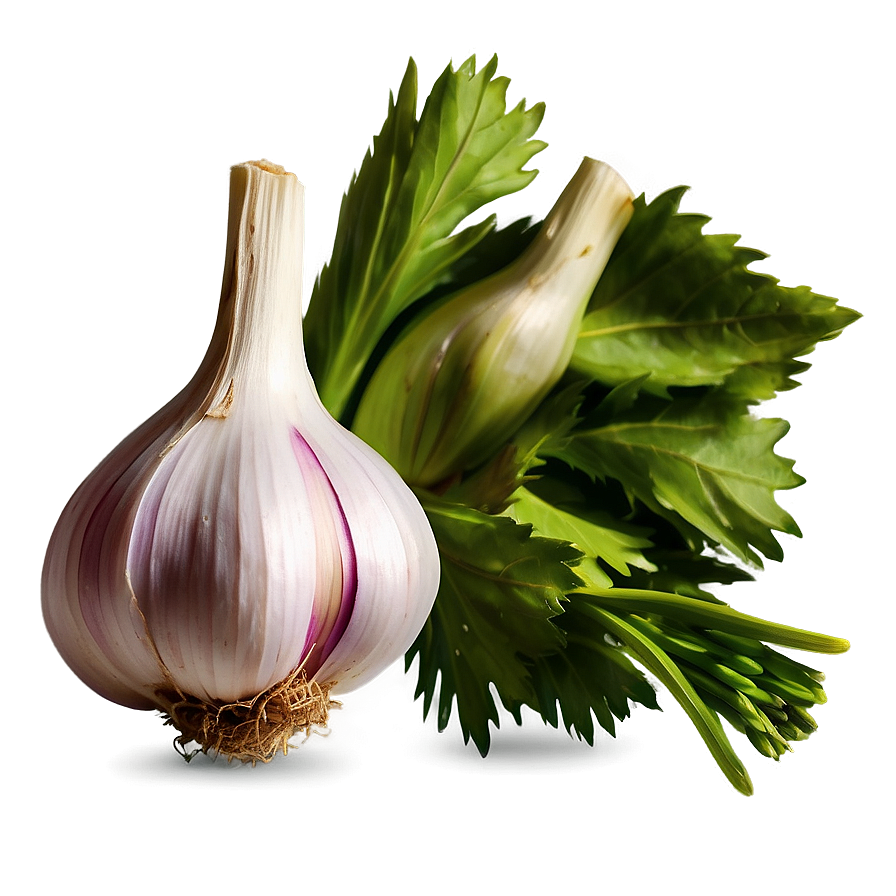 Garlic And Herbs Png Dgb74 PNG Image