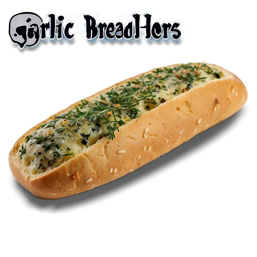 Garlic Bread With Herbs Png Kum42 PNG Image