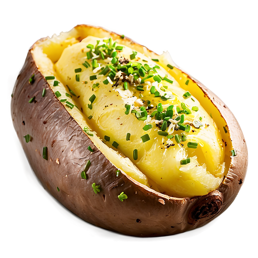 Garlic Butter Baked Potato Png 58 PNG Image