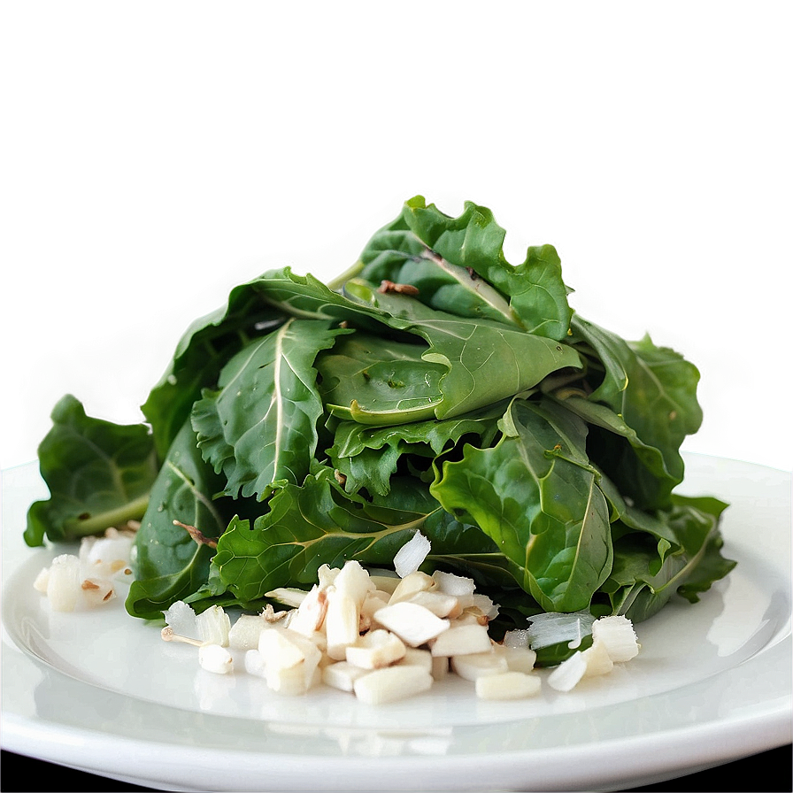 Garlic Collard Greens Png 06252024 PNG Image