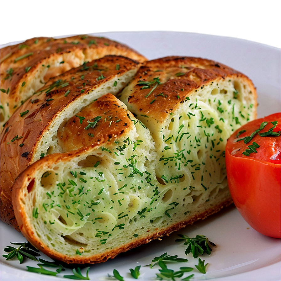 Garlic Herb Bread Png Tca79 PNG Image