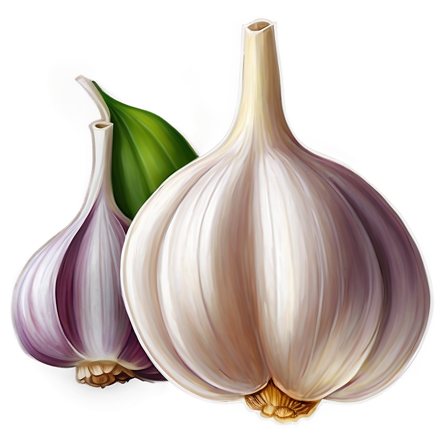 Garlic Illustration Png Djg PNG Image